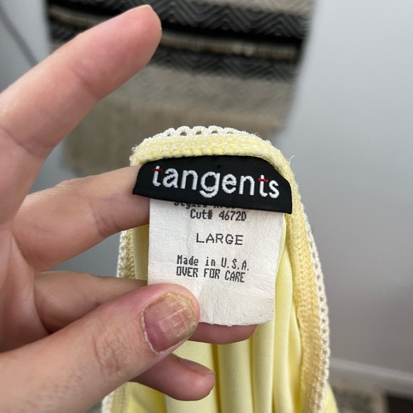 Vintage yellow peasant cottagecore skirt - Picture 5 of 7